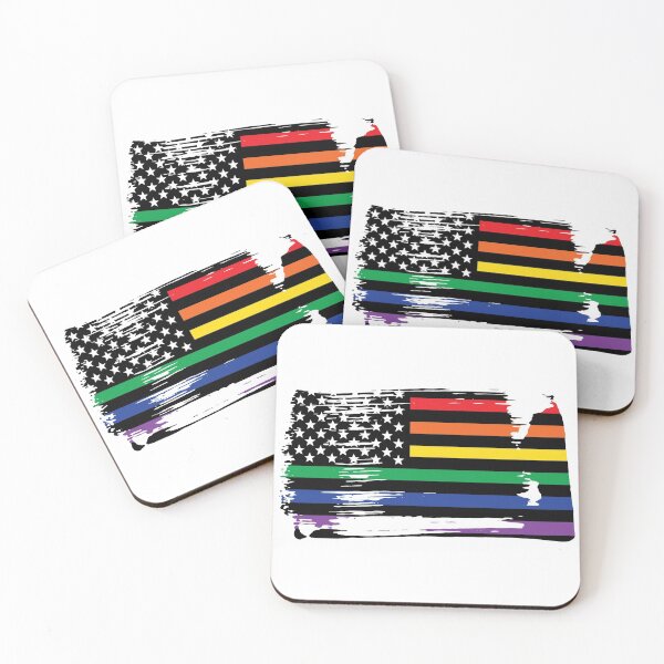 Item preview, Distressed Pride Flag designed and sold by MeganLea.