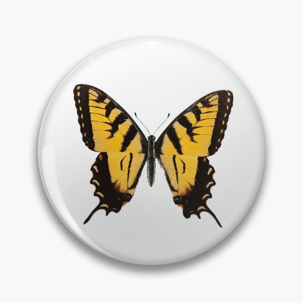Item preview, vintage butterfly illustration eastern tiger swallowtail designed and sold by earlgreylatte.