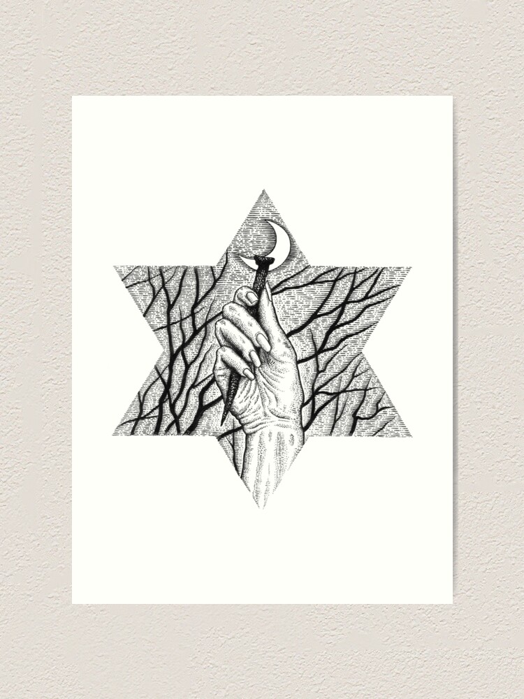 Thumbnail 1 of 3, Art Print, The Witch's Nowl by Gemma Gary designed and sold by TroyBooks.