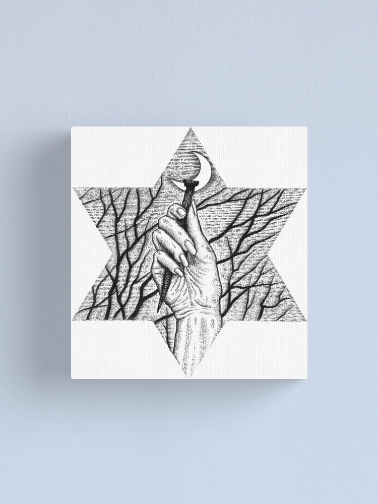 Thumbnail 1 of 3, Canvas Print, The Witch's Nowl by Gemma Gary designed and sold by TroyBooks.