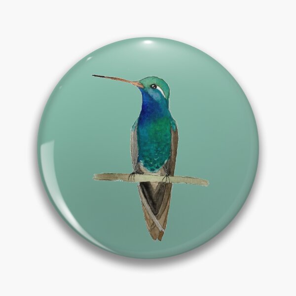 Item preview, Broad-billed Hummingbird Perched On A Branch designed and sold by Christiane Dobbins.