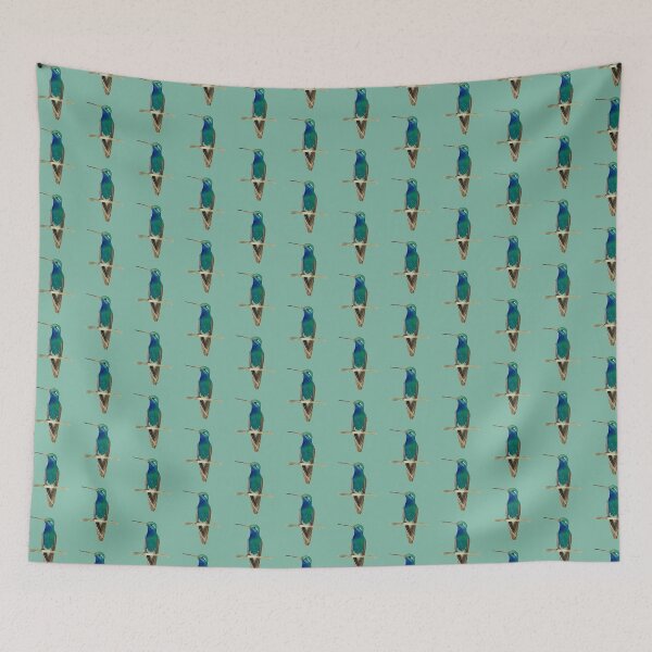 Item preview, Broad-billed Hummingbird Perched On A Branch designed and sold by Christiane Dobbins.