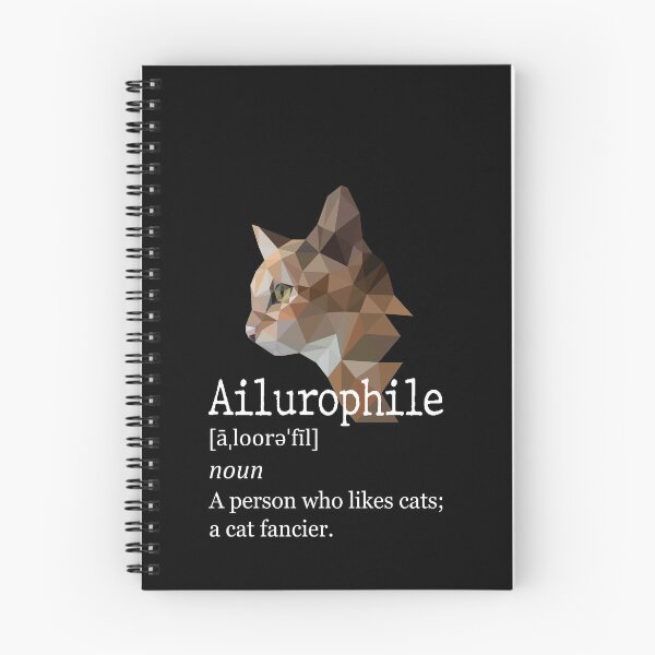 Item preview, Ailurophile Definition | Funny Cat Lover | Low Poly Geometric Cat Origami designed and sold by LushCatDesign.