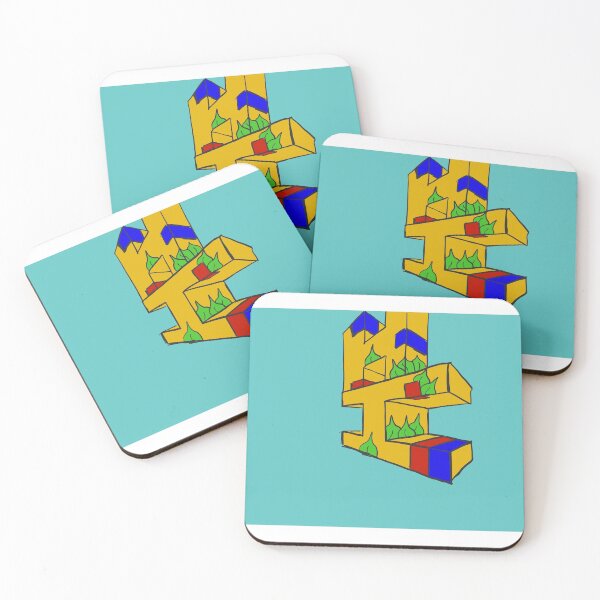 Item preview, H BLOCKS ( Blue ) designed and sold by Yodonman.