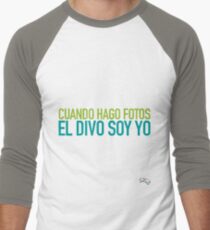 Las Nachisetas #11 - El Divo soy Yo Baseball ¾ Sleeve T-Shirt