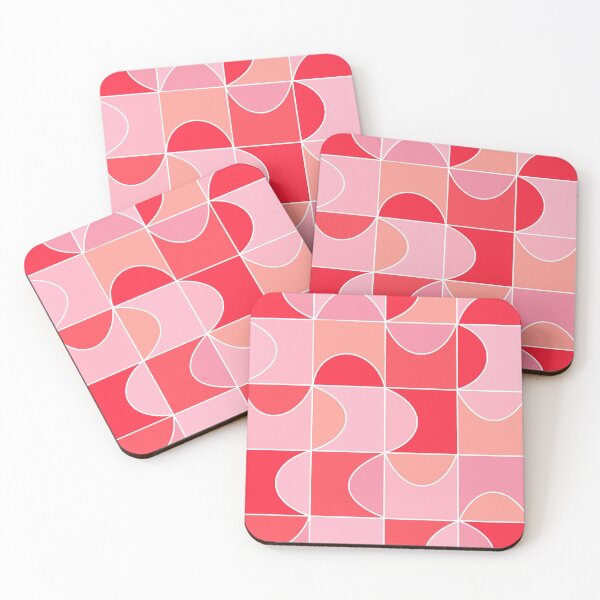Item preview, Pink Mid-Century Modern Pattern designed and sold by WildeandCo.