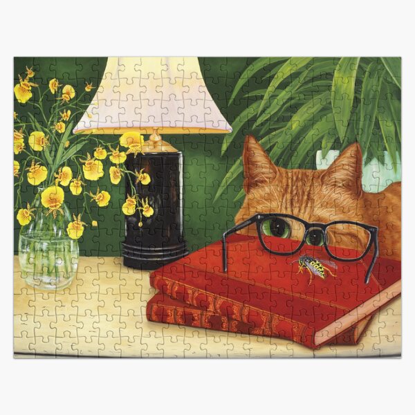 Artikel-Vorschau von Orange Tabby-Katze und Biene., designt und verkauft von KarenZuk.