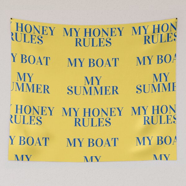 Item preview, My Boat, My Summer, My Honey Rules designed and sold by Susan Pfrender.