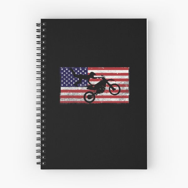 Item preview, American Flag Motocross Dirt Bike MX designed and sold by SpookshowDesign.