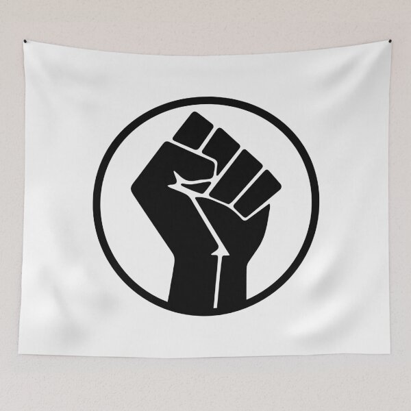 Item preview, BLACK LIVES MATTER Fist Black 2 designed and sold by danstel.