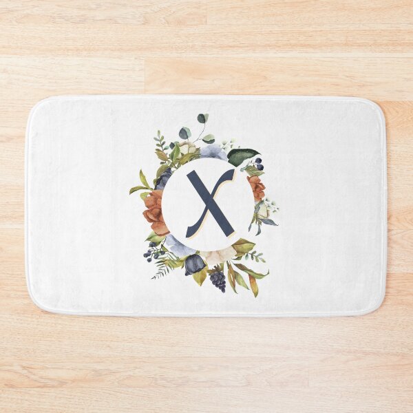 Item preview, Floral Initial Letter X designed and sold by TheFamilyVan.