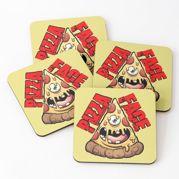 Item preview, Large Graphic Pizza Face For Pizza Lovers designed and sold by TheCrazyBear.