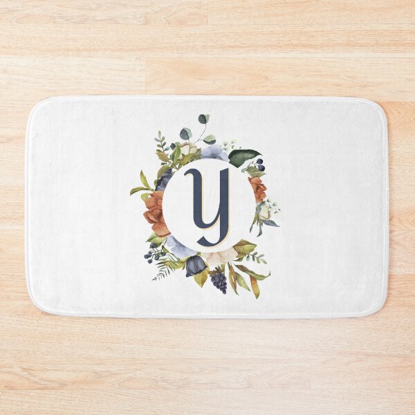 Item preview, Floral Initial Letter Y designed and sold by TheFamilyVan.