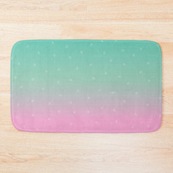 Item preview, Semicircle Watercolor Pattern Design, Funny Sky with Colors Pink Turquoise Geometric Graphic Vintage Shape designed and sold by PrintOfi.