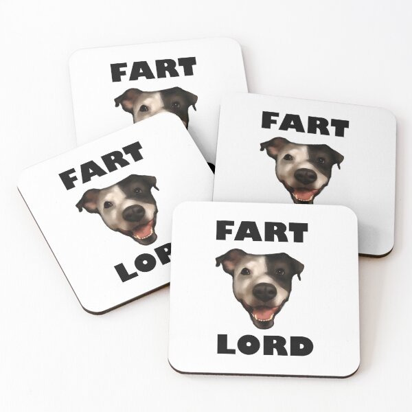 Item preview, Fart Lord Pit Bull Smiling Dog  designed and sold by TeodoraM.