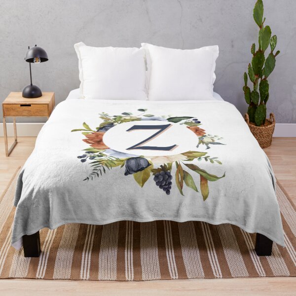 Item preview, Floral Initial Letter Z designed and sold by TheFamilyVan.