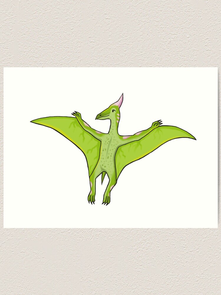 Free: Pterodactyl, Dinosaur, Tyrannosaurus Rex, Cartoon, Wing PNG 