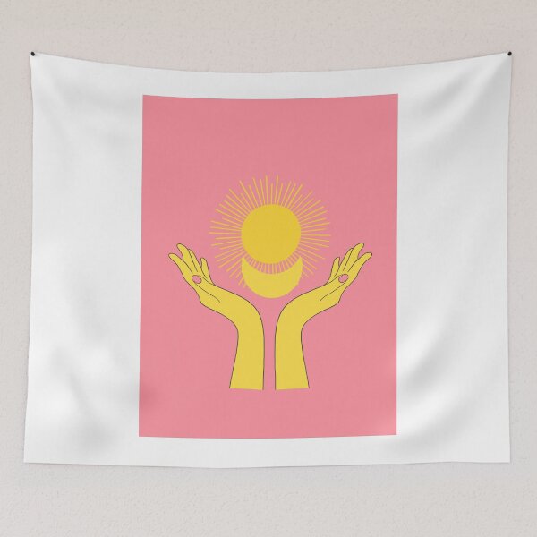 Item preview, Sun & Moon (pink) designed and sold by hannahmossss.