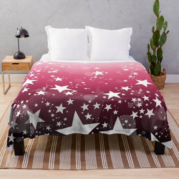 Item preview, White, Pink and Black Stars and Bubbles designed and sold by Bumblefuzzies.