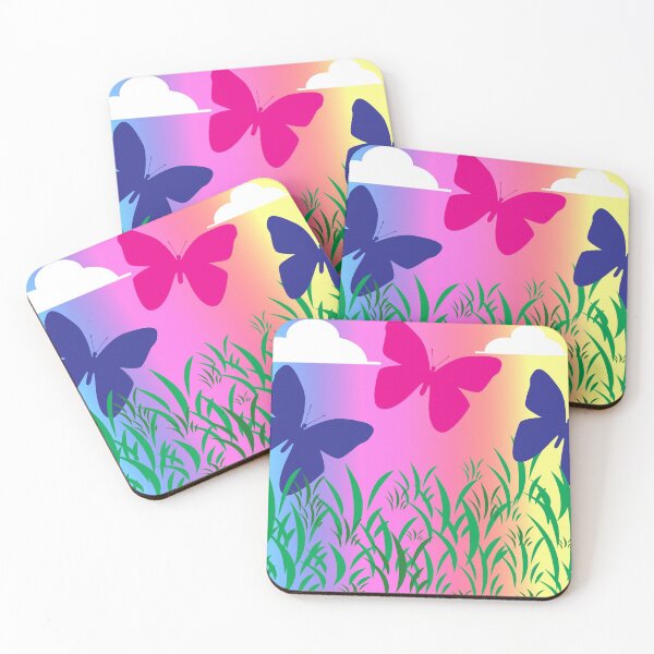 Item preview, Butterfly rainbow garden designed and sold by eevee135.