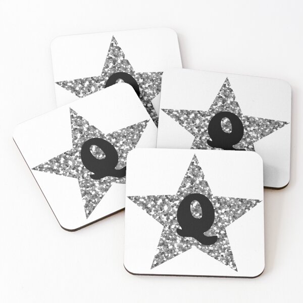 Item preview, Q silver star designed and sold by Amanda Kirkpatrick.