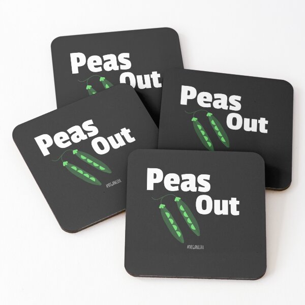 Item preview, Peas Out #Veganlife designed and sold by Hey-Nice-Shirt.