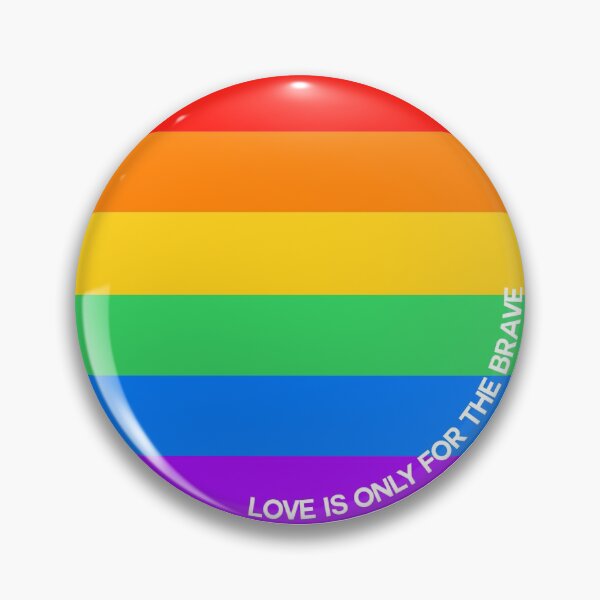 Item preview, Only The Brave (rainbow) designed and sold by bisexualburrito.