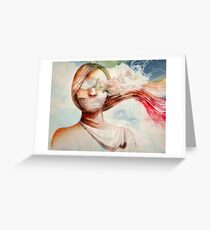 Magritte Greeting Card