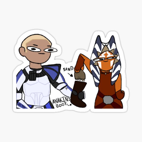 Frick u Anakin Glossy Sticker