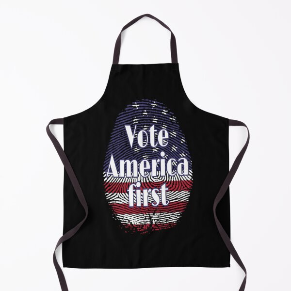 Item preview, Vote America first, usa flag fingerprint t-shirt, vote registration, register to vote designed and sold by Morinas.