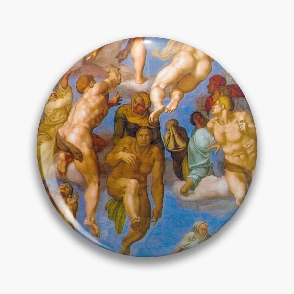 Item preview, The Last Judgment, detail of the Redeemed. Michelangelo designed and sold by George Arakelov.