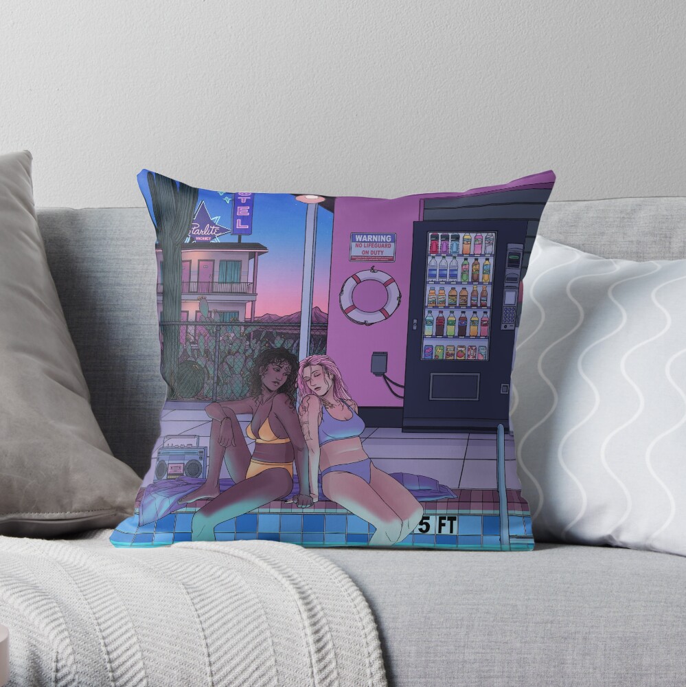 Sunkissed Throw Pillow