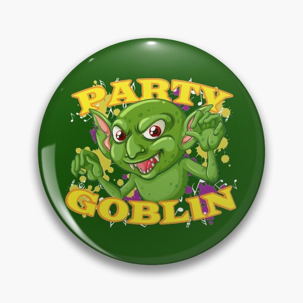 Item preview, Nightlife Party Goblin Halloween Fun designed and sold by TheCrazyBear.