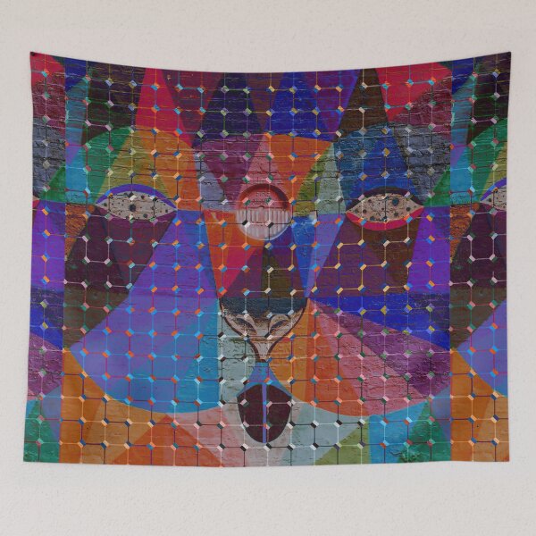 Item preview, Trippy Wall Art - Colorful  designed and sold by Karelia Blum.