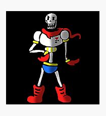 Undertale The Great Papyrus Photographic Print