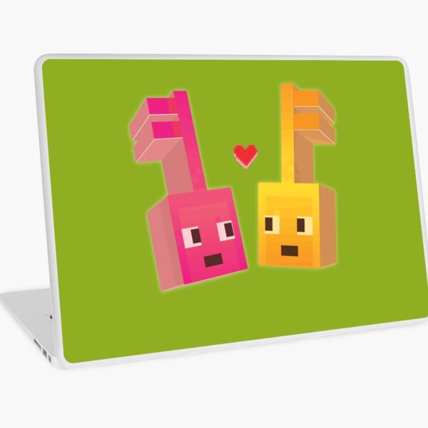 Minecraft Earth: Moobloom & Bees Portrait Laptop Skin for Sale by Flipwish