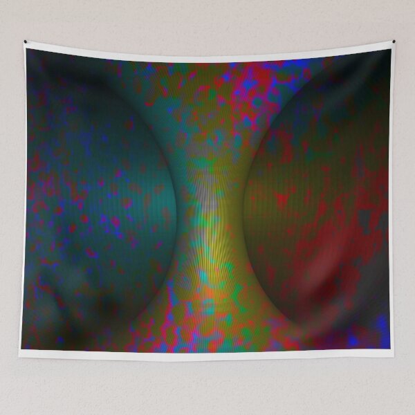 Aperçu de l'œuvre Trippy coloré à l'intérieur de TORUS créée et vendue par Karelia Blum.