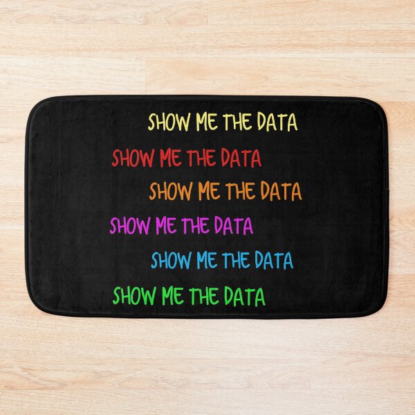 Item preview, Show me the data stickers designed and sold by firegalaxy.