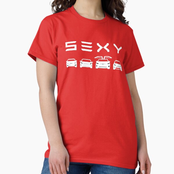 Item preview, Sexy Tesla: White Logo designed and sold by CynicalThought.