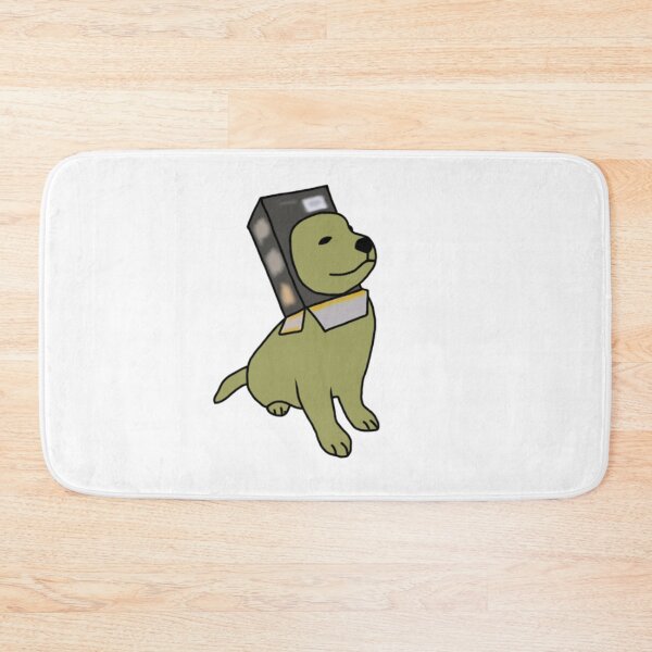 Item preview, Cute mustard dog with cereal box in his head designed and sold by iarasosan.