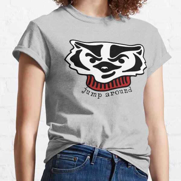 M 1984 Party Animal Bucky Badger Wisconsin T-Shirt. Kleding Herenkleding Overhemden & T-shirts T-shirts T-shirts met print 