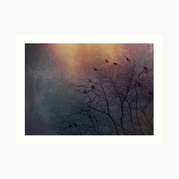 Winter Is Coming - Crows Art Print