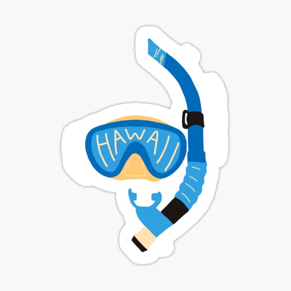Item preview, Hawaii snorkel designed and sold by Campbell Bryant.