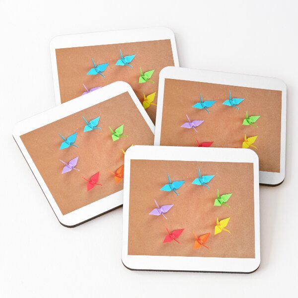Item preview, Rainbow Cranes designed and sold by MeowMeow-Meow.
