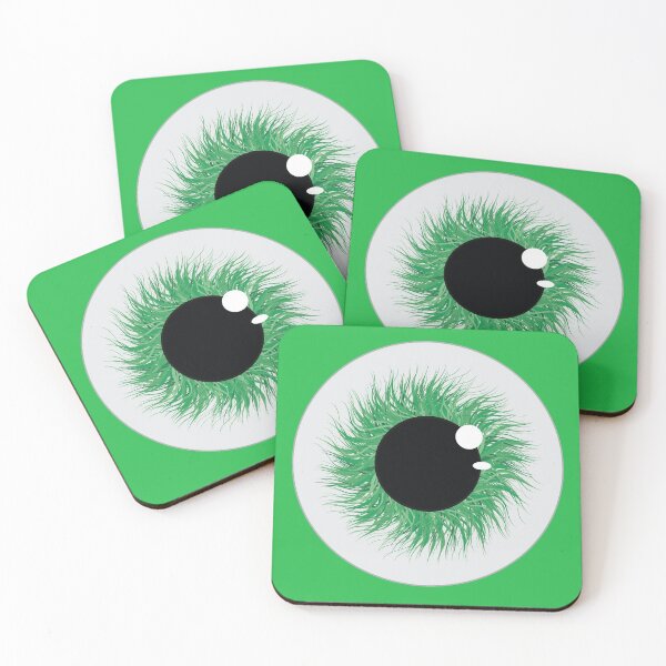 Item preview, Crazy Green Wild Iris Eyeball  designed and sold by TheCrazyBear.