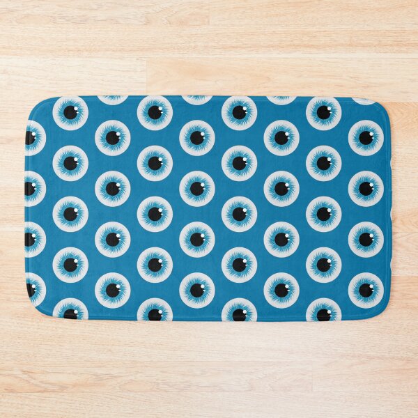 Item preview, Crazy Electric Blue Wild Iris Eyeball designed and sold by TheCrazyBear.