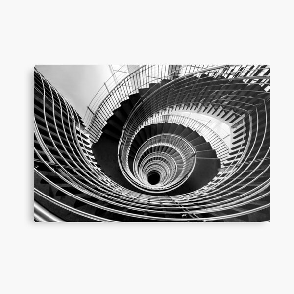 Down the Rabbit Hole Metal Print
