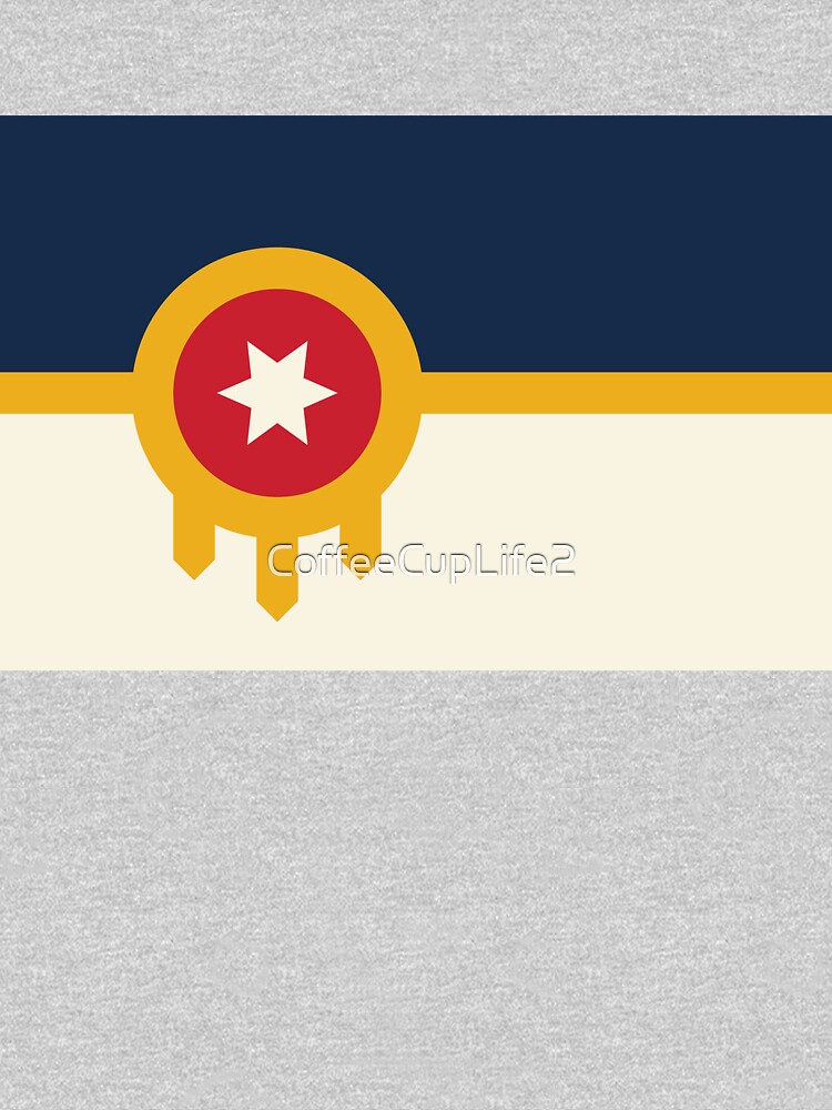 TheCoffeeCupLife:The Official Flag of Tulsa,Oklahoma by CoffeeCupLife2
