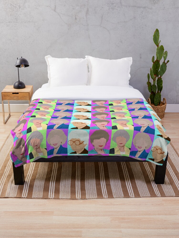 Golden girls throw discount blanket