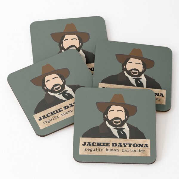 Aperçu de l'œuvre Jackie Daytona - Barman humain régulier - Ce que nous faisons dans l'ombre créée et vendue par spotteddelight.